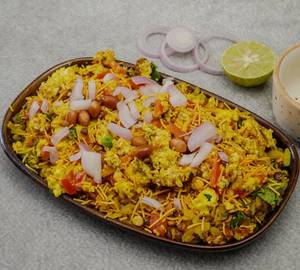 Egg Bhurji Poha