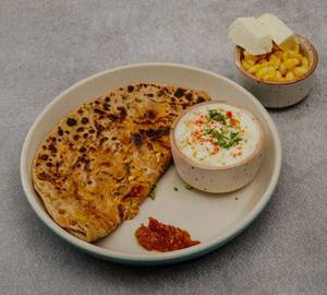 Paneer Corn Paratha [PW]