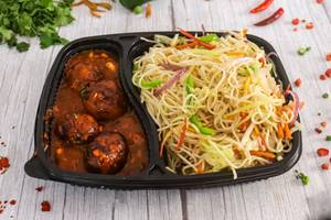 Veg Chowmein+Veg Manchurian Combo