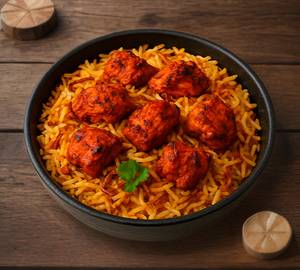 Chicken tikka biryani full