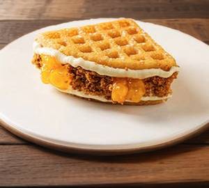 Mango Cheesecake * Waffle