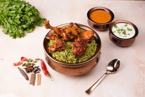 Kothimeera Chicken Mughlai Biryani (Bone)