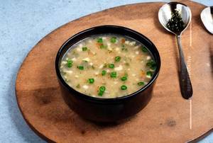Burnt Garlic Soup