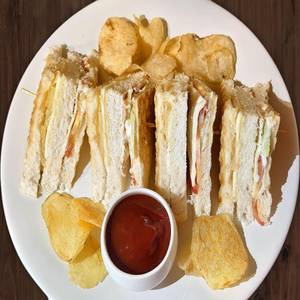 Veg Club Sandwich