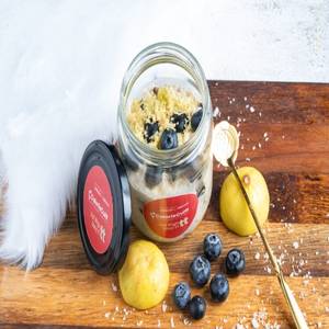Blueberry Lemon Zest Overnight Oats