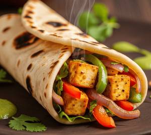 Paneer Chilli Roll 