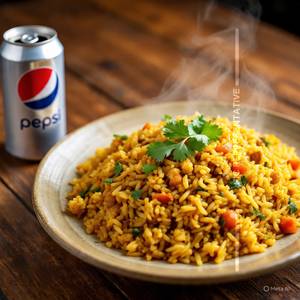 Dal Kichdi + PEPSI CAN 300 ML                     