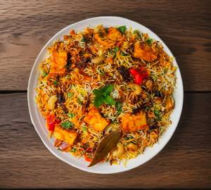 Paneer dum biriyani