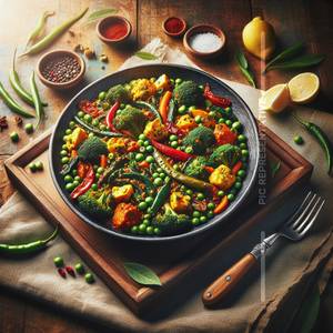 Veg Kadhai [400 grams] 