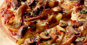 Mushroom & Pepper Pizza