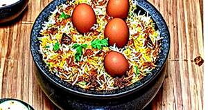 Egg Rost Biryani