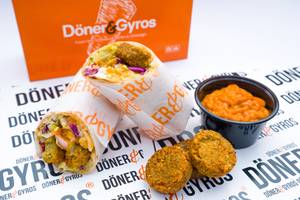 Harissa Falafel Shawarma