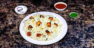Paneer triple  schezwan rice