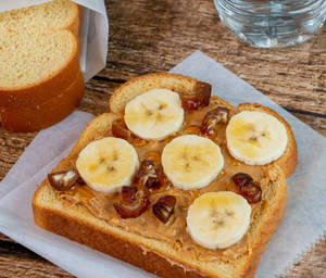 Banana Peanut Butter Sandwich