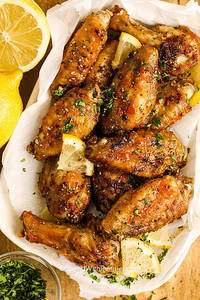 Lemon Pepper Chicken Wings