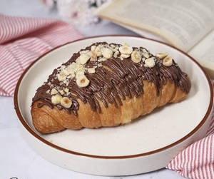 Chocolate Nutella Almond Croissant
