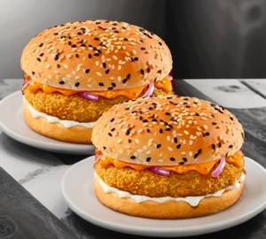 Zinger burger and classic fries