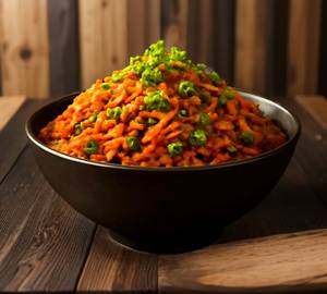 Veg schezwan triple fried rice