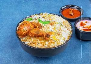 Chicken Keema Biryani