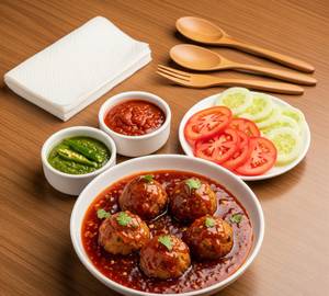 Pure Jain - Vegetable Manchurian - 05 Pieces