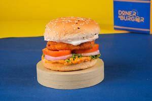 Zesty Paneer Cheese Burger