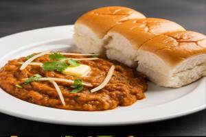 Pav Bhaji [ 3 Pav]