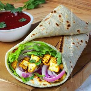 Paneer Hummus Wrap 