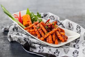 Honey Chilli Potato