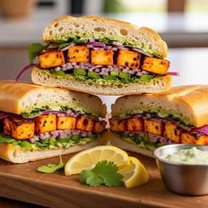 Paneer Tikka Sandwich