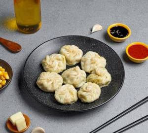 Corn Cheese Momo's (7 Pcs)