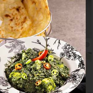 Lehsooni Palak [Paneer]