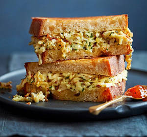 Paneer And Mushroom Sandwich