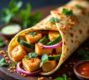 Paneer Tikka Roll 