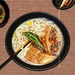 Ramen In Ssamjang