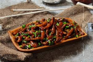 Chilli Mushroom Dry