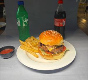 Chief's Meal With French Fries, Jumbo Chicken Wing And Coca Cola