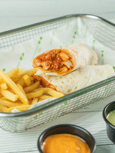 Butter Chicken Wrap