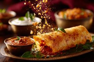 Ghee Podi Dosa [2 Nos]