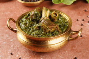 Awadhi Palak Mutton [4 Pcs]