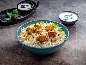 Paneer biryani