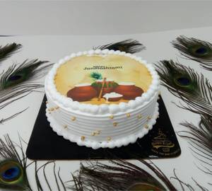 Janmashtami Poster Cake                                                