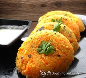 Carrot Idli Ice 4