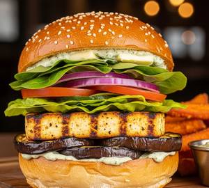 The Indian Fusion Burger