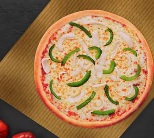 Capsicum & Onion Pizza