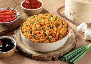 Veg Schezwan Fried Rice( Chef Special )