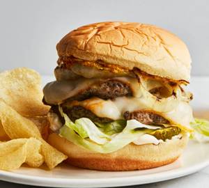 The Big Cheese Chicken Burger