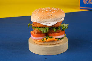 Double Zesty Paneer Burger