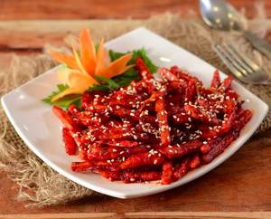 Honey Chilli Potato          