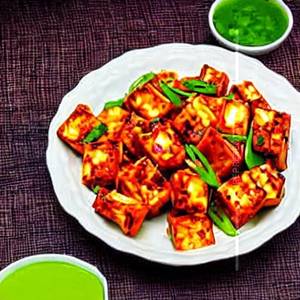Chilli paneer [dry]