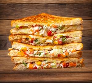 Veg paneer grilled sandwich